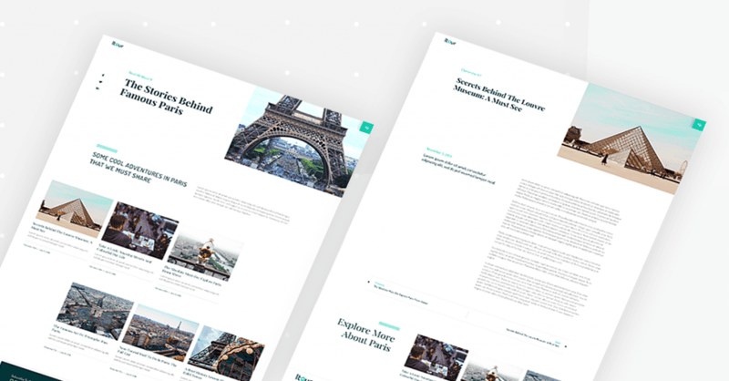 Travel And Tours Assets Blog Post Monthly Template Kits #5: The Travel Template Kit Travel-And-Tours-Assets-Blog-+-Post