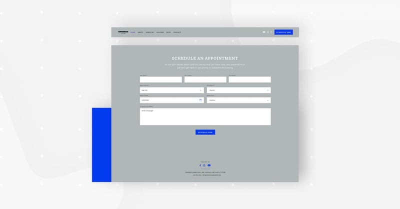 Header Footer Monthly Template Kits #10: The Barbershop Website Template Kit Header Footer Monthly Template Kits #10: The Barbershop Website Template Kit 7