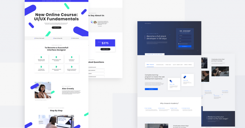 Online Learning Meet Our New Landing Page Templates For Online Businesses Online Learning Meet Our New Landing Page Templates For Online Businesses 1