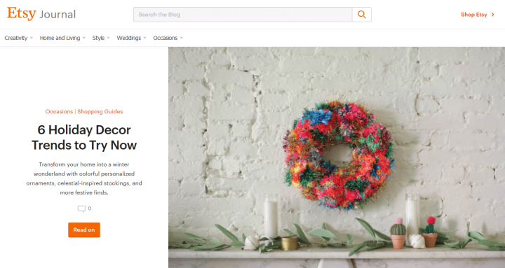 Etsy Journal
