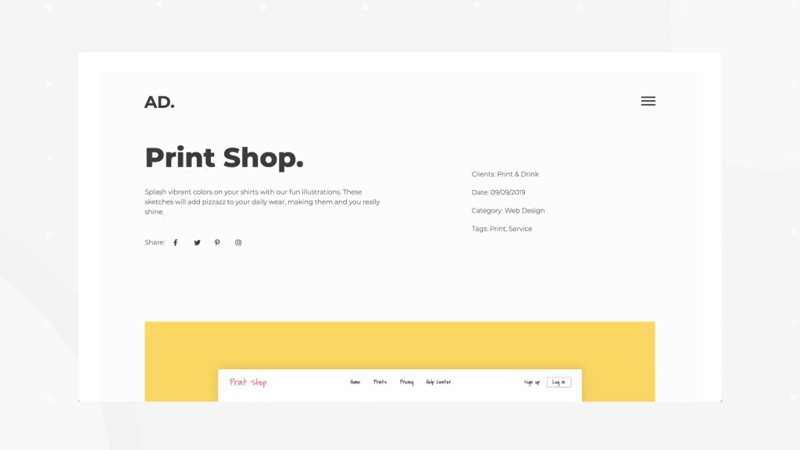 P Single2 S Monthly Template Kits #3: The Portfolio Site Kit P Single2 S Monthly Template Kits #3: The Portfolio Site Kit 4