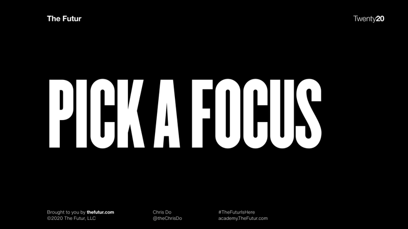Chris Do Pick A Focus Build Yourself As A Creative — Takeaways From Our Webinar With Chris Do Chris Do Pick A Focus Build Yourself As A Creative — Takeaways From Our Webinar With Chris Do 2