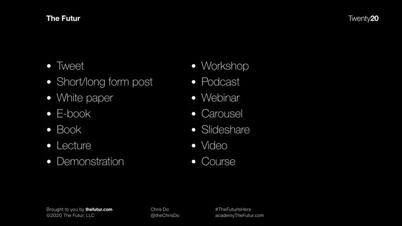 Chris Do Ways To Share Build Yourself As A Creative — Takeaways From Our Webinar With Chris Do Chris Do Ways To Share Build Yourself As A Creative — Takeaways From Our Webinar With Chris Do 5