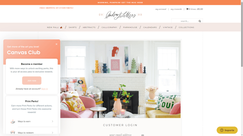 Lindsay Letters Website 10 Incredible Popup Examples To Increase Your Conversions Lindsay-Letters-Website