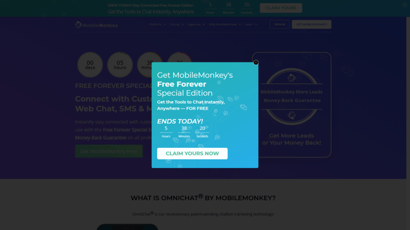 Mobilemonkey Popup 10 Incredible Popup Examples To Increase Your Conversions Mobilemonkey Popup 10 Incredible Popup Examples To Increase Your Conversions 3
