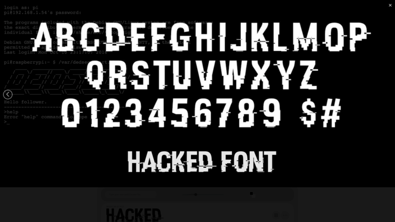 Glitchy-Text