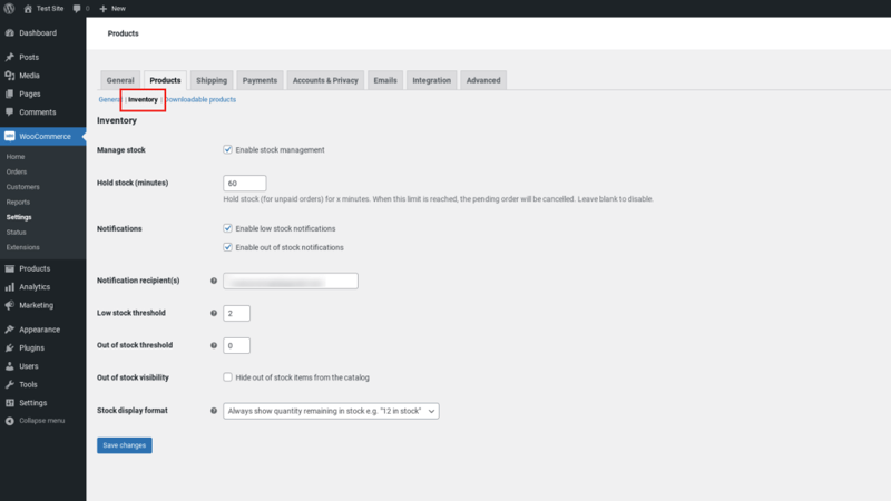 Woocommerce Invetory How To Set Up Woocommerce Shipping Options (In 5 Steps) Woocommerce-Invetory