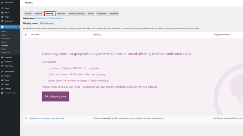 Woocommerce Shipping Tab How To Set Up Woocommerce Shipping Options (In 5 Steps) Woocommerce-Shipping-Tab