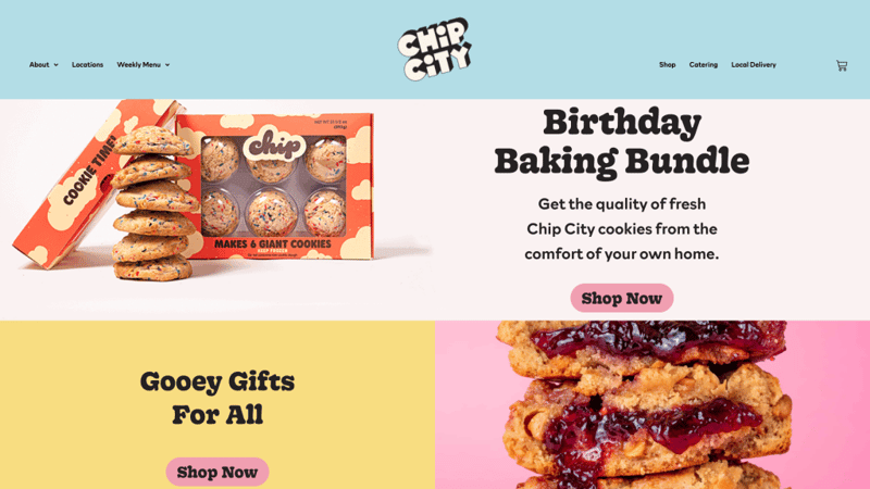 Chip City Elementor Showcase