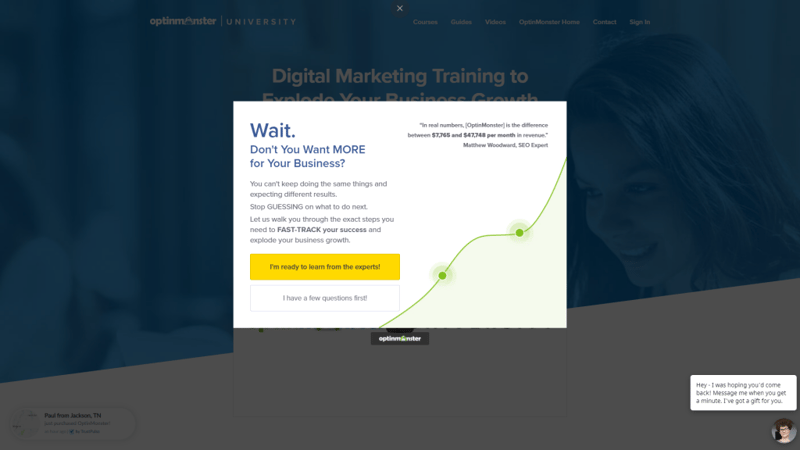 Optinmonster Popup 10 Incredible Popup Examples To Increase Your Conversions 2