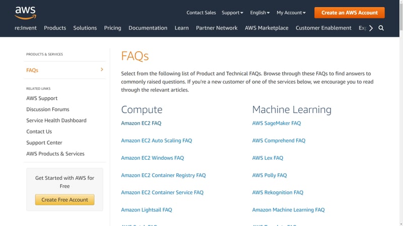Amazon-Web-Services-Faq