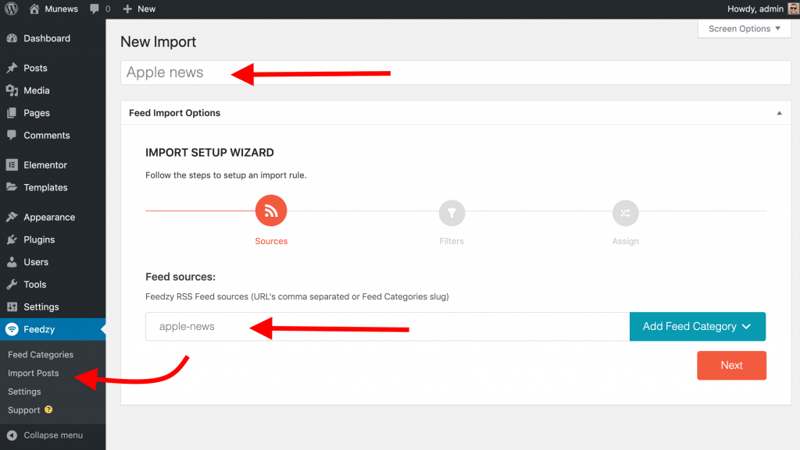 New Import How To Build A News Aggregator Site Using Elementor And Feedzy 5