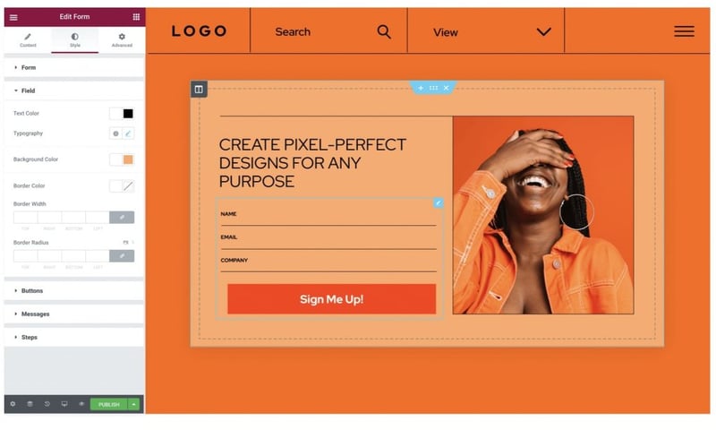 Elementor Design Popups Amélioration Du Taux De Conversion De Votre Page D'Atterrissage : Un Guide Étape Par Étape Elementor Design Popups Amélioration Du Taux De Conversion De Votre Page D'Atterrissage : Un Guide Étape Par Étape 3