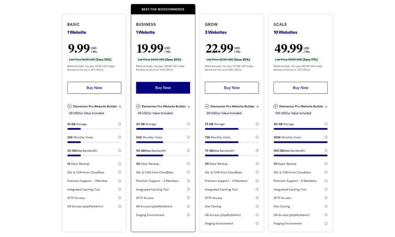 Hosting Plans Elementor Wordpress Cost: How Much Does It Cost To Build A Website? 1