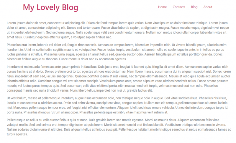 Image5 How To Create A Blog On Wordpress Example Of Published Text Blog