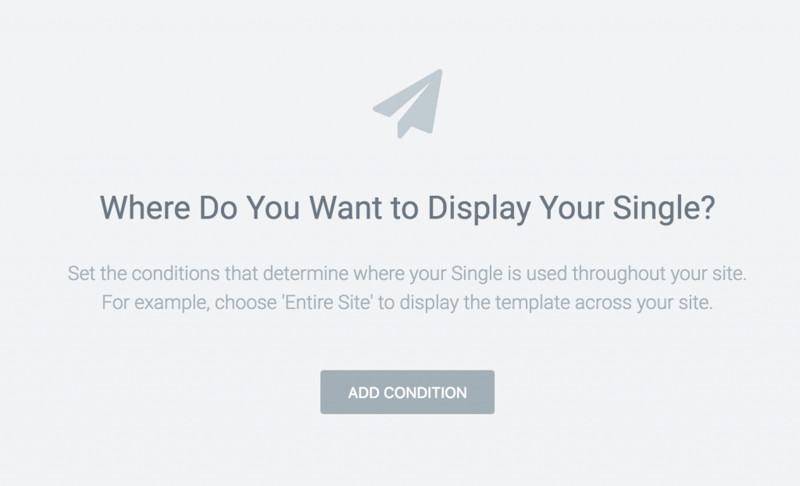 Add Condition button