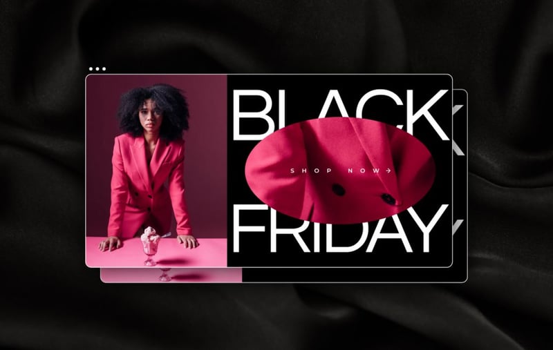 Section Selection 1 Fuchsia Elegance Introducing Elementor’s New Seasonal Kit To Help Boost Your Black Friday Sales 4