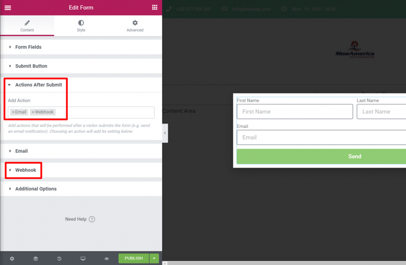 Webhook Settings How To Connect Elementor To Google Sheets To Collect Leads Webhook Settings How To Connect Elementor To Google Sheets To Collect Leads 2