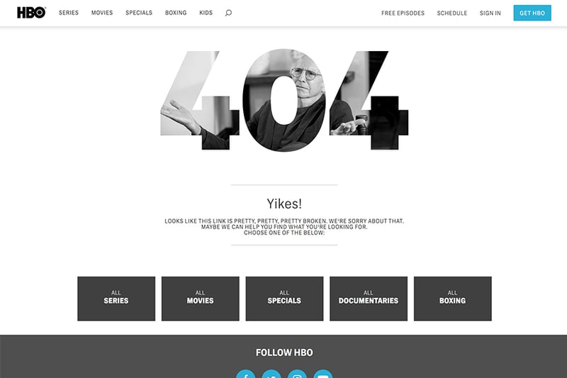 10 1 20+ Awesome Examples Of 404 Pages 10