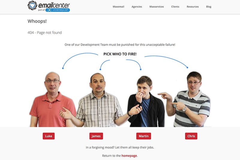 15 1 20+ Awesome Examples Of 404 Pages 15
