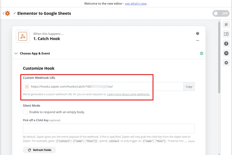 Custom Webhook Url How To Connect Elementor To Google Sheets To Collect Leads Custom Webhook Url How To Connect Elementor To Google Sheets To Collect Leads 5