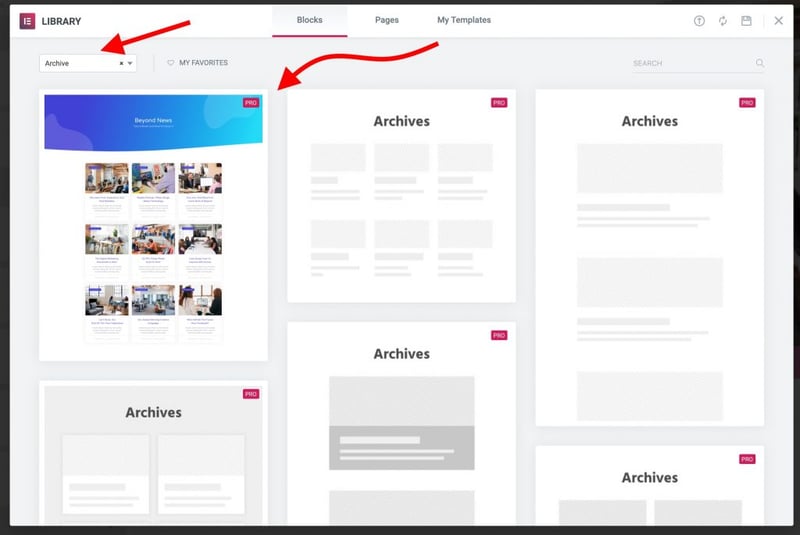 Pick Archives Block How To Build A News Aggregator Site Using Elementor And Feedzy 13