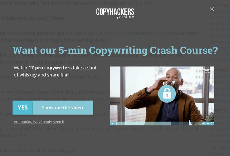 Copy Hackers Alternative 10 Inspiring Exit Intent Popup Examples Copy Hackers Alternative 10 Inspiring Exit Intent Popup Examples 12