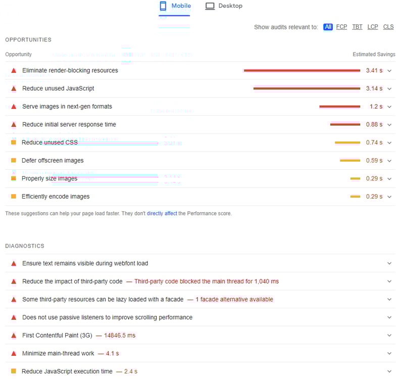 Pagespeed Insights Opportunities And Diagnostics How To Speed Up Your Elementor Site Using Wp Rocket Pagespeed Insights Opportunities And Diagnostics How To Speed Up Your Elementor Site Using Wp Rocket 6