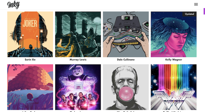 2 Inky Illustration How To Use Illustration In Web Design &Amp; 20+ Great Examples Of Illustration Styles 2