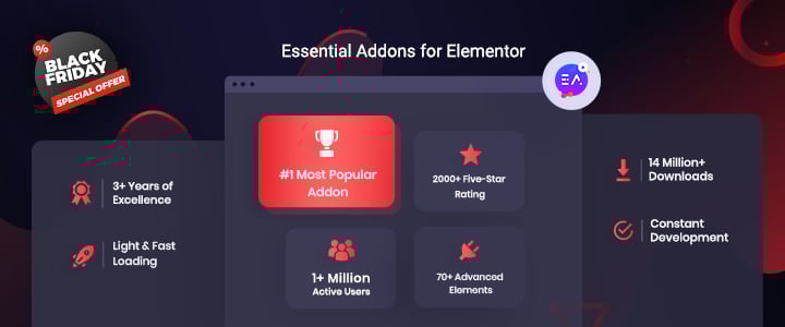 Ea Banner 1 Million Banner Black Friday 720X300 2 Elementor’s Roundup Of Black Friday Discounts And Deals Ea Banner 1 Million Banner Black Friday 720X300 2 Elementor’s Roundup Of Black Friday Discounts And Deals 1