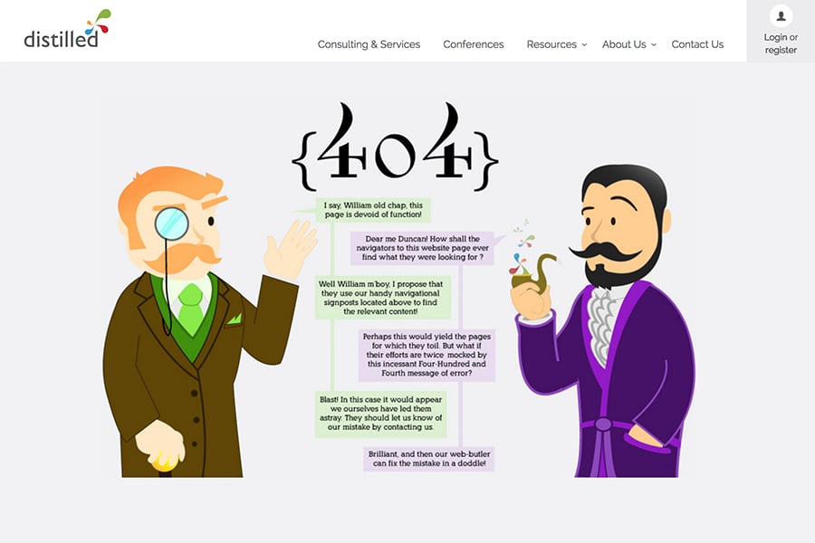 14 1 20+ Awesome Examples Of 404 Pages 14