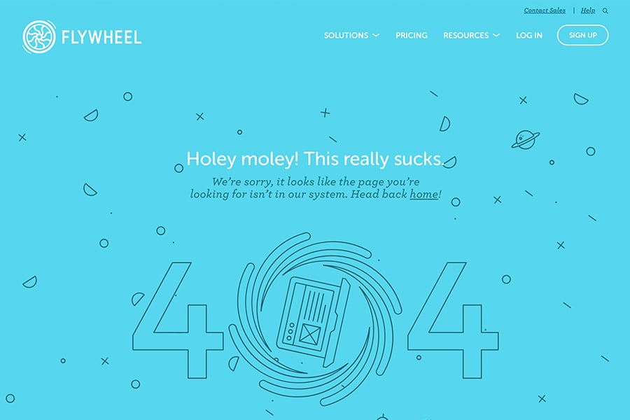 5 1 20+ Awesome Examples Of 404 Pages 4