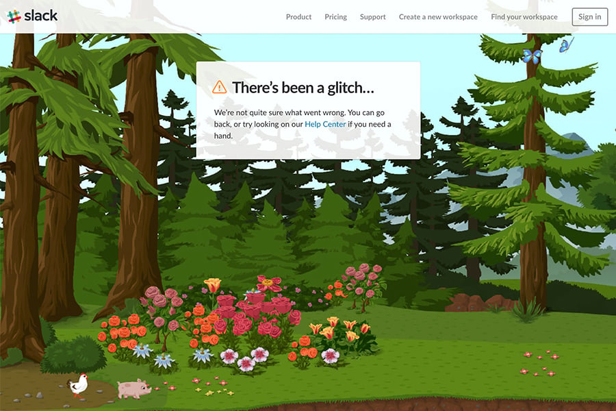 6 1 20+ Awesome Examples Of 404 Pages 5