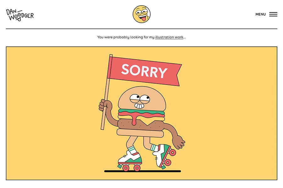 7 1 20+ Awesome Examples Of 404 Pages 6