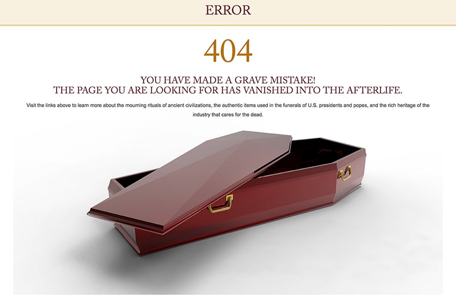 9 1 20+ Awesome Examples Of 404 Pages 9