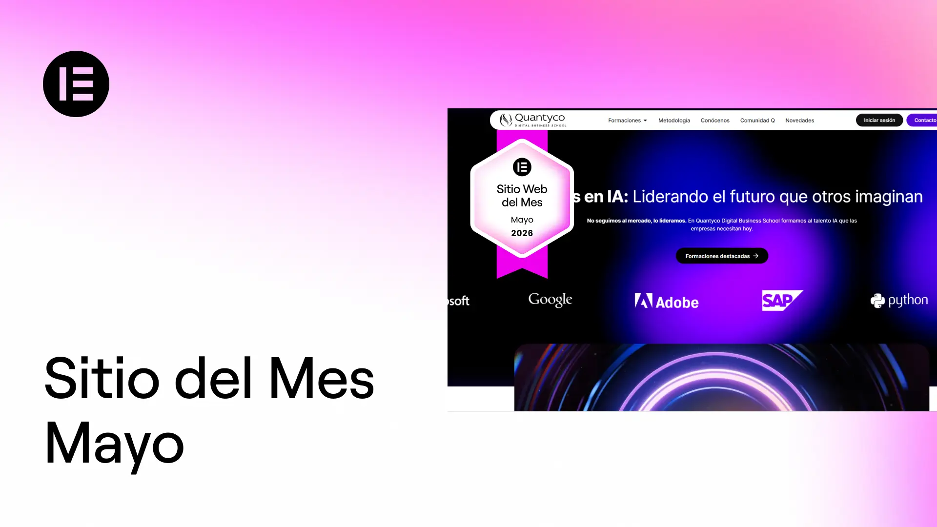 Ganador Sitio del Mes de Mayo