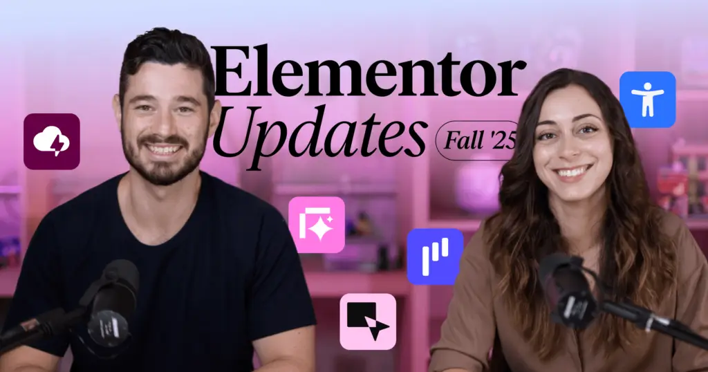 Copertina dell'evento che si è tenuto su LinkedIn, Update Fall. In primo piano, i mezzi busti dei due presentatori