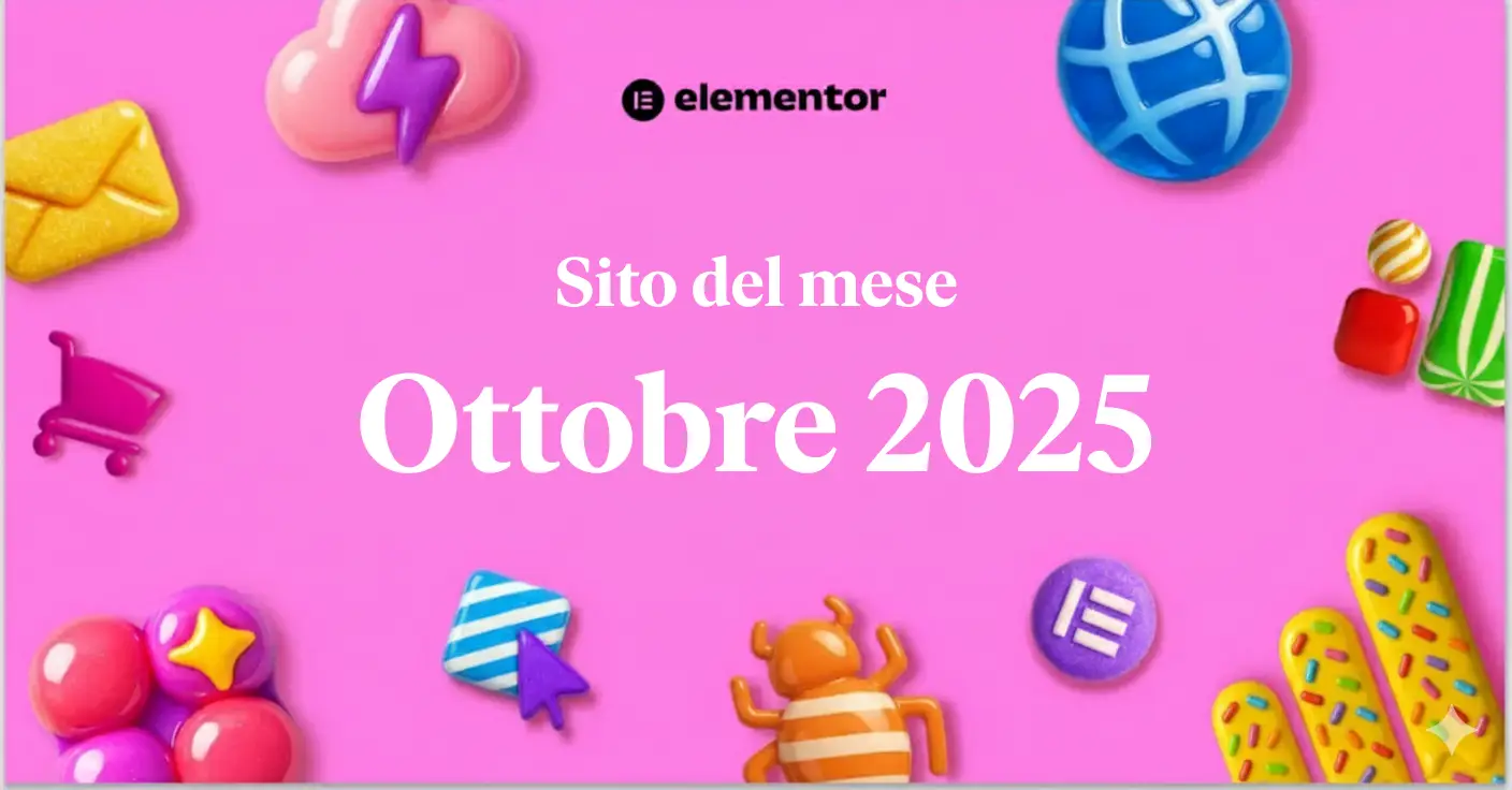 Immagine decorativa, con il Titolo Sito del mese di ottobre 2025