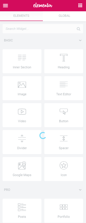 Elementor Widget Panel Not Loading