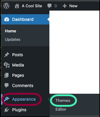 Navigate to Appearance Themes Preview could not be loaded error 2