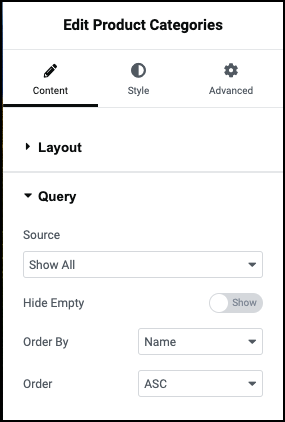 Content Layout 1 WooCommerce Product Categories widget 45