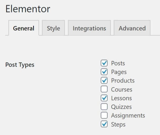 cpt Does Elementor Work with Posts and Custom Post Types? 1