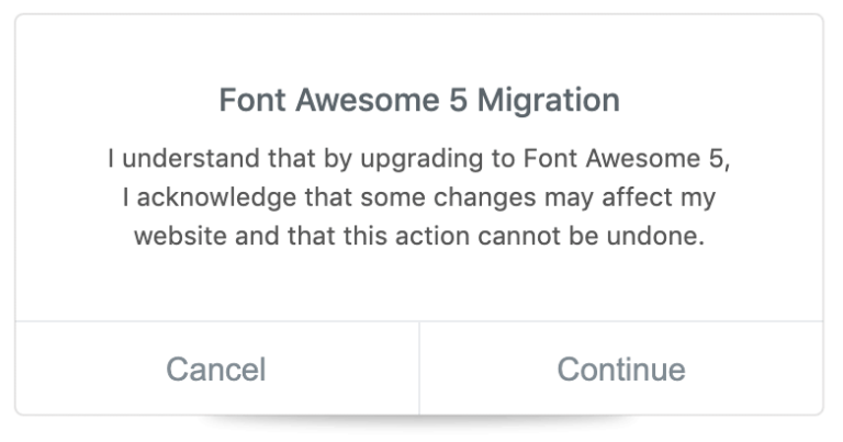Migration To Font Awesome 5 Elementor