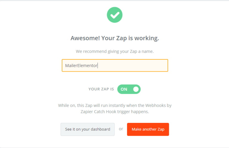 Integrate Forms With Zapier » Elementor