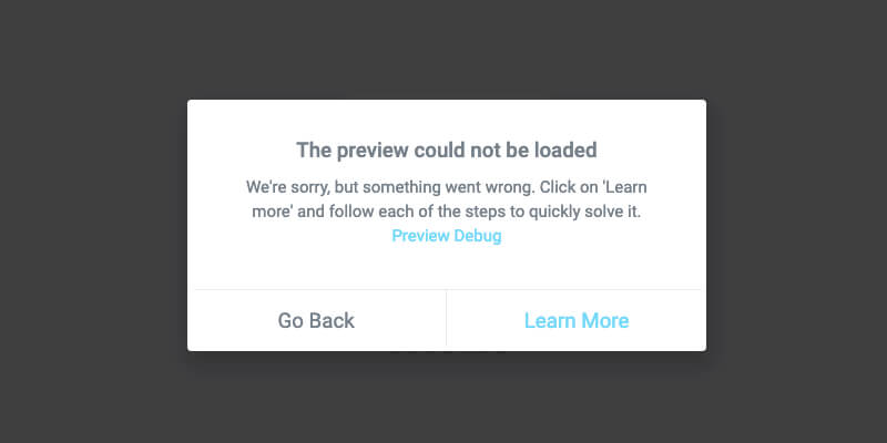 How To Fix The 'Preview Could Not Be Loaded' Error | Elementor Help