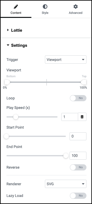 Content Tab Settings 1 Lottie widget 19