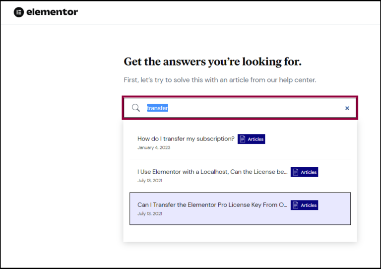 How do I request Premium Support? | Elementor