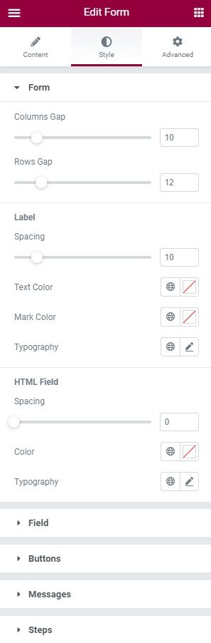 formstyle Add a Subscribe Form using Elementor Pro’s Form Builder 24