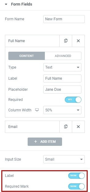 required Add a Subscribe Form using Elementor Pro’s Form Builder 5
