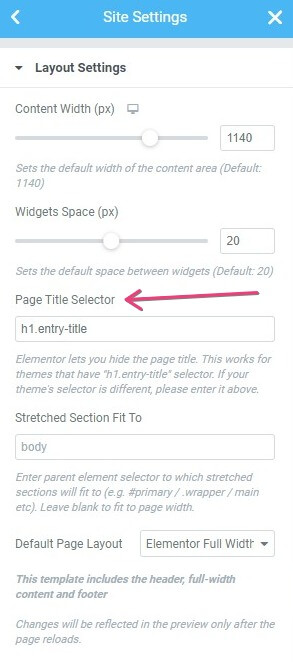 pagetitleselector How to hide page titles in WordPress 4